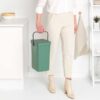 brabantia sort and go waste bin 12l fir green y 129803 inuse 3 1200.