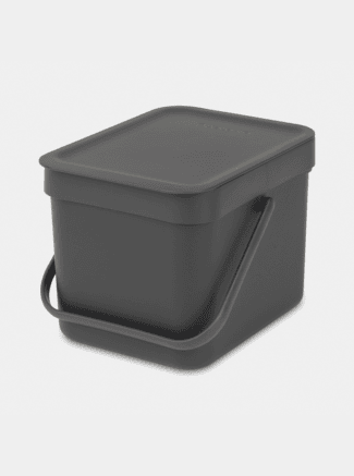 פח מיחזור קטן למיון פסולת ביתית 6 ליטר - Brabantia SORT&GO
