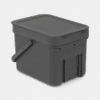 פח מיחזור קטן למיון פסולת ביתית 6 ליטר - Brabantia SORT&GO – תמונה 5