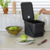 פח מיחזור קטן למיון פסולת ביתית 6 ליטר - Brabantia SORT&GO – תמונה 2