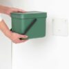 brabantia sort and go waste bin 6l fir green y 129841 wall mounted 1200. 1