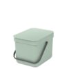 brabantia sort and go waste bin 6l jade green 11 y 211768