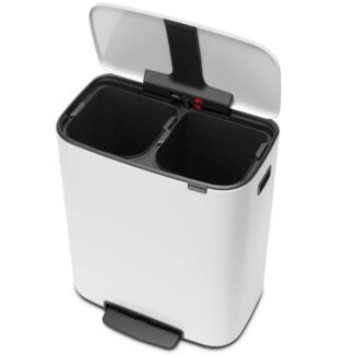 y 211447 bo pedal bin 2x30l white brabantia 11