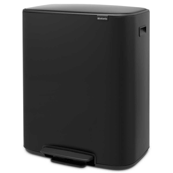 y 211508 bo pedal bin 2x30l matt black brabantia 02
