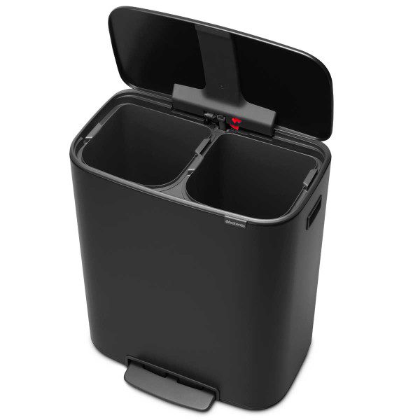 y 211508 bo pedal bin 2x30l matt black brabantia 03