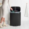 y 211508 bo pedal bin 2x30l matt black brabantia 09 1