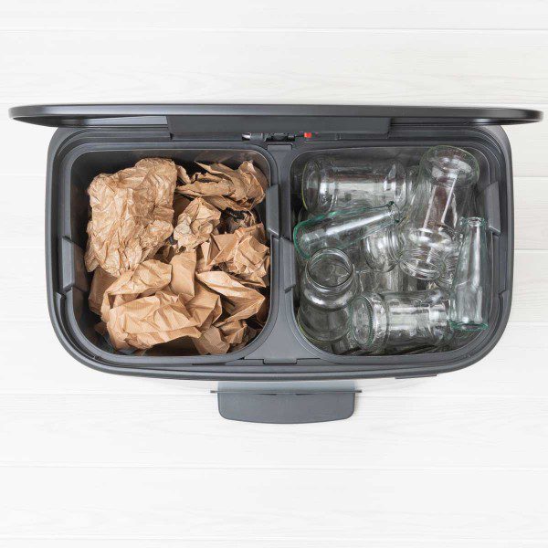 y 211508 bo pedal bin 2x30l matt black brabantia 12