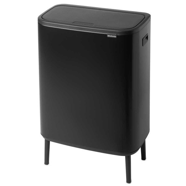 y 130229 b0 touch bin hi 60l matt black brabantia