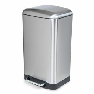 waste-bin-30-liter-for-kitchen-decorated-rectangular-pedal-silenced-closing-metalic-nickel