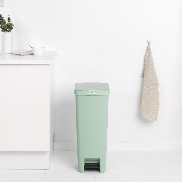 brabantia stepup pedal bin 40l jade green 13