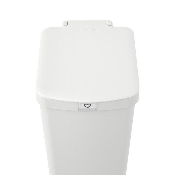 brabantia stepup pedal bin 40l light grey 17 y 800009