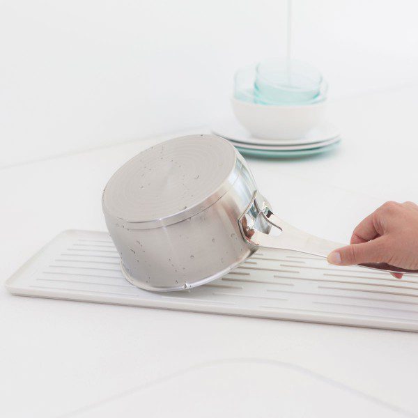 y 117282 compact dish drying rack light grey brabantia 9