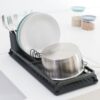 y 117268 compact dish drying rack dark grey brabantia 6