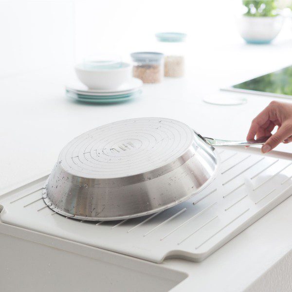 y 117428 dish drying rack light grey brabantia 5