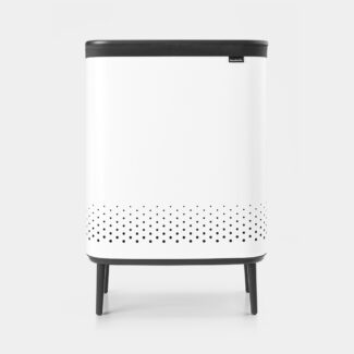 סל כביסה מחולק 45+45 ליטר - Brabantia Bo