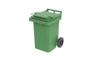 עגלת אשפה דולב 60 ליטר