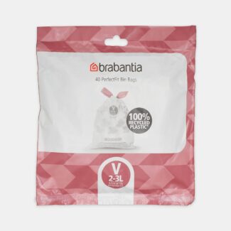 שקיות אשפה קוד V לפח 2-3 ליטר NewIcon – Brabantia