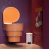 פחי דוושה 3 ליטר - Brabantia NewIcon – תמונה 4
