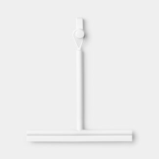 מגב למקלחון עם מתלה לדלת, לבן Brabantia - ReNew
