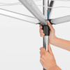 מתלה כביסה קרוסלה Topspinner טופ ספינר, 50 מטר Brabantia – תמונה 3