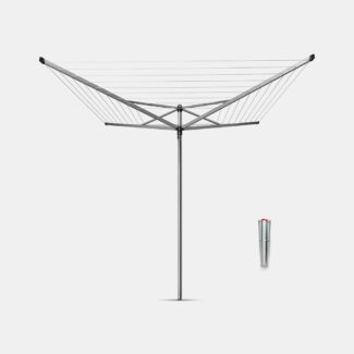 מתלה כביסה קרוסלה Topspinner טופ ספינר, 50 מטר Brabantia