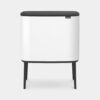 פח הפרדה 11+23 ליטר Brabantia BO - פח טאץ עם שני תאים למיחזור