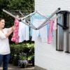 מתלה כביסה WallFix מכסה נירוסטה 24 מטר Brabantia – תמונה 4