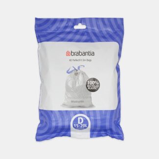 שקיות קוד D לפח 15-20 ליטר Brabantia