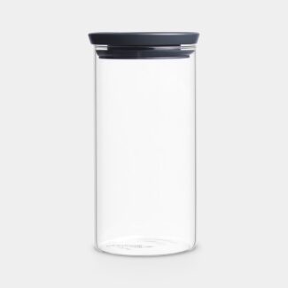 מיכל זכוכית, מכסה אפור כהה 1.1 ליטר Brabantia