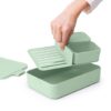 קופסת אוכל Bento גדולה 2 ליטר Make & Take פלסטיק ללא BPA ירוק ג׳ייד Brabantia – תמונה 6