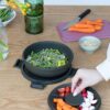 קערה לסלט 1.3 ליטר Make & Take פלסטיק ללא BPA אפור כהה Brabantia – תמונה 6