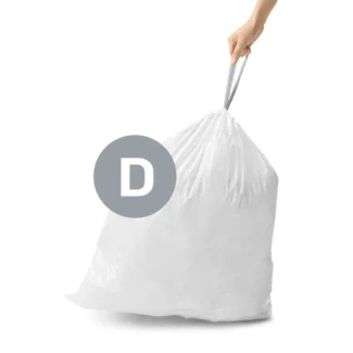 שקיות קוד D - simplehuman - שקיות קוד D לפחי 20 ליטר - simplehuman