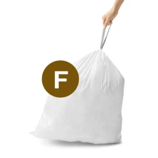 שקיות קוד F - simplehuman - 3 חבילות של שקיות קוד F לפחי 25-30 ליטר - simplehuman