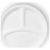 צלחת מחולקת - צלחת קורנינג מחולקת 21.5 ס"ח, Winter Frost White - מבית Corelle® Corning