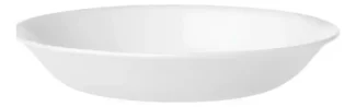 צלחת פסטה לבנה - צלחת קורנינג פסטה 591 מ"ל, Winter Frost White - מבית Corelle® Corning