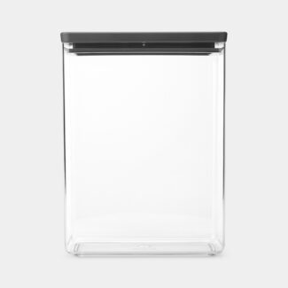מיכל אחסון פלסטיק 5.4 ליטר, מכסה Brabantia - ללא BPA