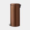 פח פדל 30 ליטר NewIcon ברונזה חם Brabantia – תמונה 2