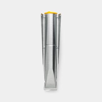 יתד מתכת לחיבור לאדמה או לבטון - לקרוסלת Lift-O-Matic Advance ברבנטיה בקוטר 5 ס״מ
