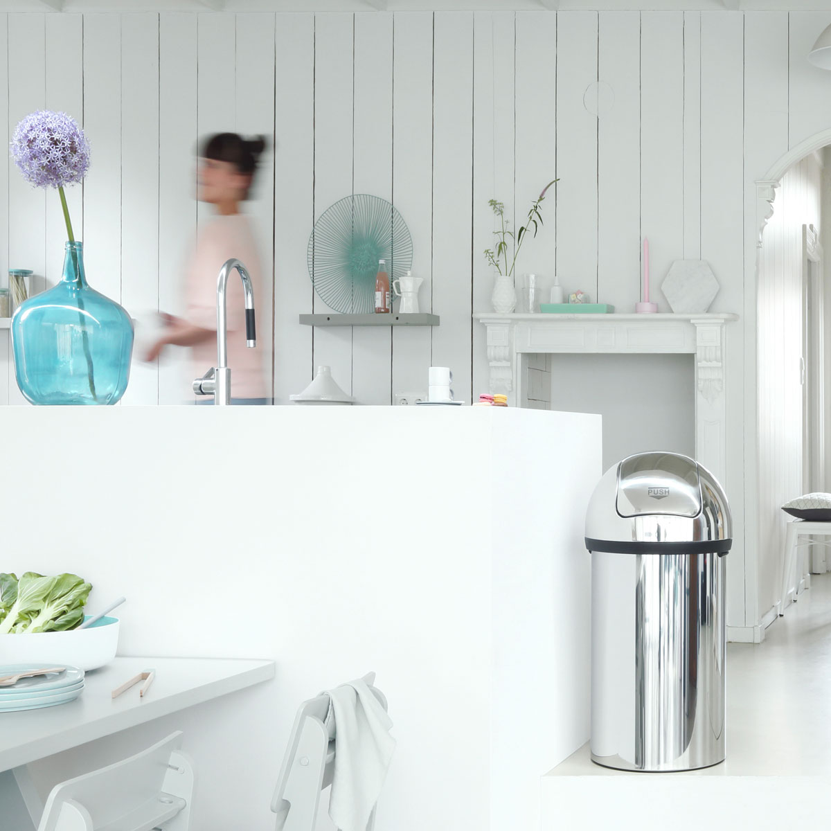 פח אשפה פוש בין 60 ליטר Brabantia – תמונה 3
