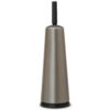 סט לשירותים Brabantia: פח פדל 3 ליטר NewIcon + מברשת אסלה קונית + מתקן קיר לנייר טואלט ברבנטיה – תמונה 3