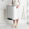 פח אשפה למטבח, מחולק 30+30 ליטר BO פדל Brabantia – תמונה 6