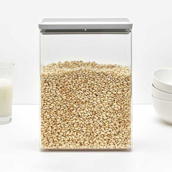 מיכל אחסון פלסטיק 5.4 ליטר, מכסה Brabantia - ללא BPA – תמונה 4