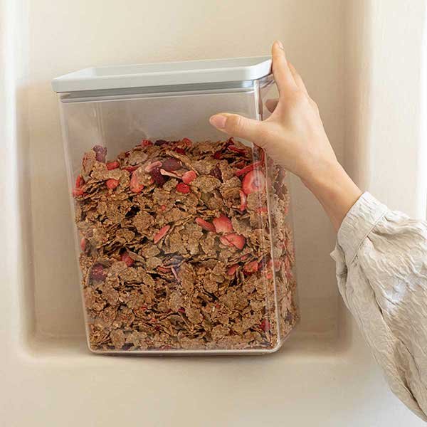 מיכל אחסון פלסטיק 5.4 ליטר, מכסה Brabantia - ללא BPA – תמונה 3