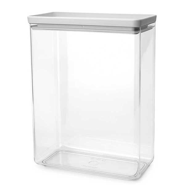מיכל אחסון פלסטיק 5.4 ליטר, מכסה Brabantia - ללא BPA – תמונה 5