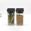 סט 10 מיכלי אחסון פלסטיק 150 מ״ל, מכסה Brabantia - ללא BPA