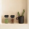 ⁦סט 10 מיכלי אחסון פלסטיק 150 מ״ל, מכסה Brabantia - ללא BPA⁩ – תמונה ⁦5⁩