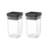 ⁦סט 10 מיכלי אחסון פלסטיק 150 מ״ל, מכסה Brabantia - ללא BPA⁩ – תמונה ⁦3⁩