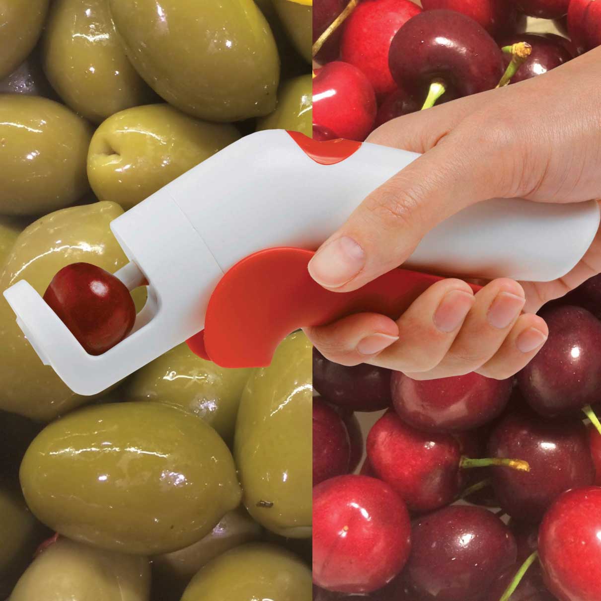 מגלען דובדבנים וזיתים Chef'n