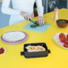 קופסת אוכל בינונית 1.1 ליטר Make & Take פלסטיק ללא BPA אפור כהה Brabantia – תמונה 4
