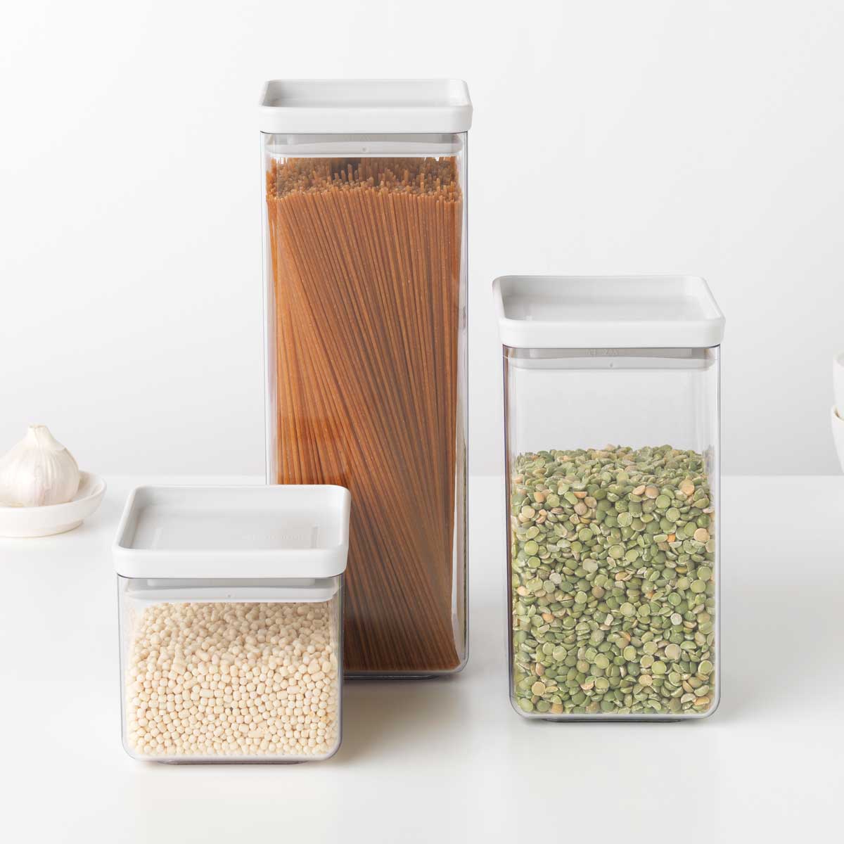 מיכל אחסון פלסטיק 2.5 ליטר, מכסה Brabantia - ללא BPA – תמונה 5